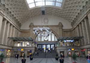 Der Hauptbahnhof Leipzig