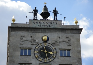 Das Kroch-Hochhaus in Leipzig