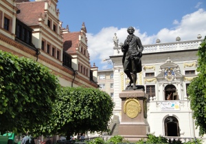 Der Naschmarkt in Leipzig