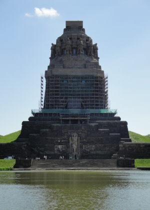 Das Völkerschlachtdenkmal in Leipzig